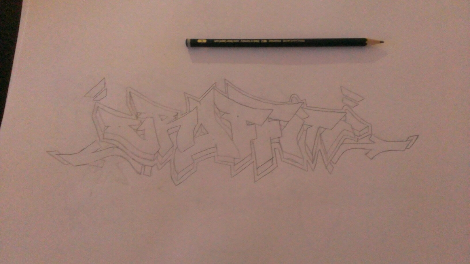 graffiti buchstaben outlines